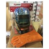 Firepower Welding Helmet & Gloves