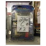 Schlage RH Bed & Bath Handle x3