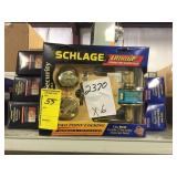 Schlage LH Deadbolt and Handle Set x 6