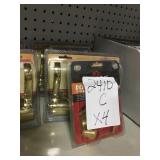 Mixed Keyed Entry Handle/Deadbolt by the piece x4