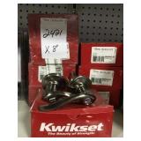 Kwikset Tustin Entry Lever by the piece x8