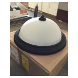 Black Flushmount Ceiling Light x 3