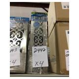 2" x 12" Floor Register cover x 4