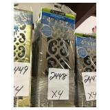 4" x 12" Floor register cover x 4