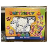 Paintable butterfly plaster moulds x24