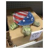 Patriotic Turtle Garden Stone x 4