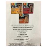 Mixed Kind Granola Bars x 24 boxes