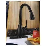 Single Lever Kitchen Faucet w/ Sprayer