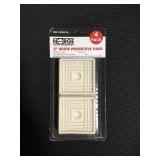 White Protective Pads by the Case