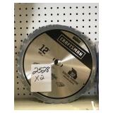 12" 32T General Purpose Saw Blade x2