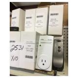 Receptacle Remote Controls x 10