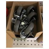 Threaded Stem Caster w/Brake by the piece x10