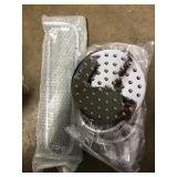 Hand Held Showerhead and Glass Shelf for One Money