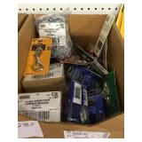 Box of Mixed Hardware Items
