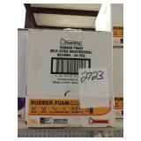 Rubber Foam Self Stick Weather Seal by the case