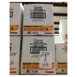 Rubber Foam Self Stick Weather Seal by the case x2