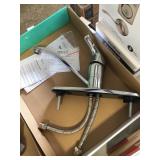 Single Handle Chrome Kitchen Faucet x2