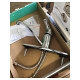 Single Handle Chrome Kitchen Faucet x2