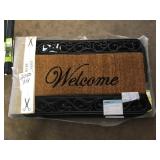 Coir & Rubber Door Mat by the piece x4