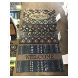 Mixed Recycled Rubber Door Mat by the piece x4