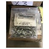 Linen White1/8 x 3/16 Dome Rivet by the box x3