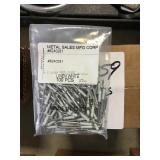 Linen White 1/8 x 3/8 Dome Rivet by the box x2