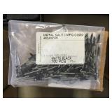 Matte Black 1/8 x 3/8 Dome Rivet by the box x2