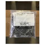 Med Bronze 1/8 x 3/8 Dome Rivet by the box x2