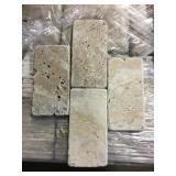 6" x 3" Travertine Tile by the box x17