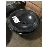 15" & 17" Black Vessel Sink by the piece x2