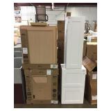 Misc wall cabinets x4