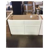 48 inch White Vanity