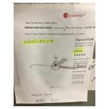 52in Monte Carlo Ceiling fan