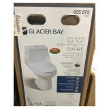 Glacier Bay one piece toilet