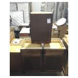 Misc wall & base cabinet x4