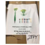 Moptopper spinner ball pens x500