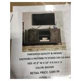 Threshold Eastford V Pattern TV stand