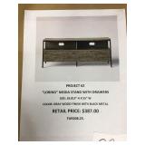 Media Stand with drawers