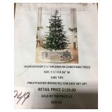 5 1/2ft Balsam fir Christmas Tree x 2