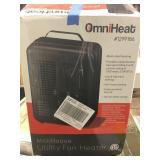 OmniHeat utility fan heater customer return