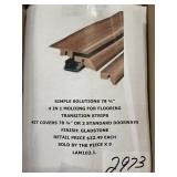 4 in 1 Molding for Flooring by the Piece x 9