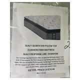 Sealy Queen Size Pillow Top Firm Mattress