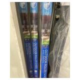 120"x72" Outdoor Roller Shade x 3