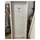 30" RH Exterior Steel Door
