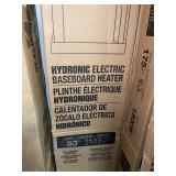 Hydronic Electric Baseboard Heater x 2