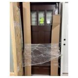 36" LH Wood Exterior Door