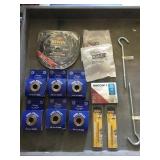 Box of misc items sold one money
