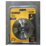 4in Dewalt turbo rim blade x3.