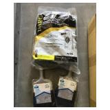 Wood post insulator & paint brushes Sold one money