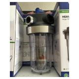 Heavy duty water filtration system